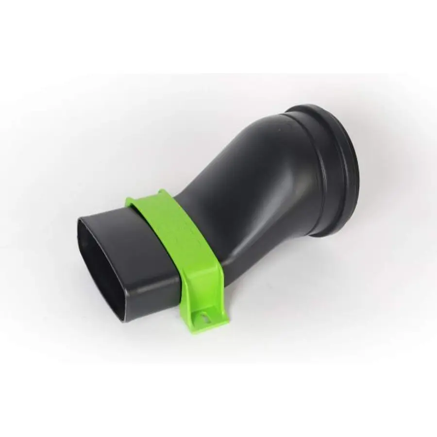 Vasco Easyflow overgangsstuk 125mm inclusief beugel 2 stuks