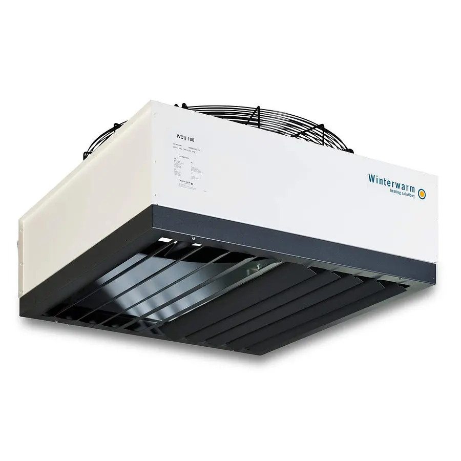 Winterwarm WCU100 circulatie-unit, 10.000 m³/h luchtopbrengst