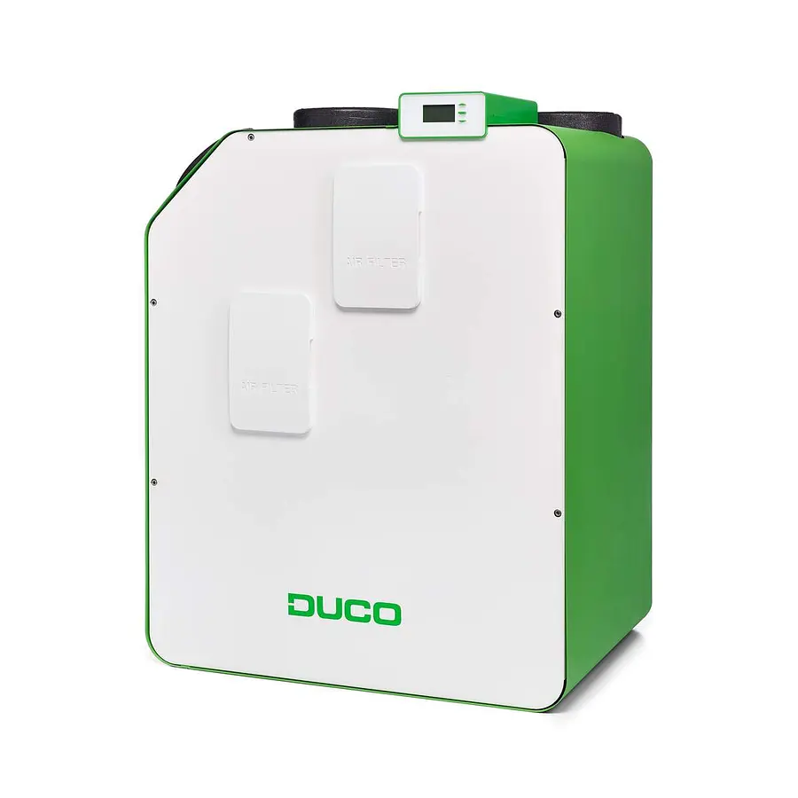 Duco DucoBox Energy / Premium 400-1ZH WTW unit, links, 400 mm, 1 zone, heater