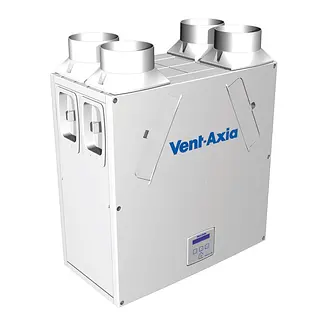 Vent-Axia Sentinel Kinetic BH Plus Links WTW unit 390 m³/h met zomerbypass en hygrostaat