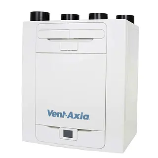 Vent-Axia Sentinel Kinetic Advance 250SX T R WTW unit 250 m³/h met voorverwarmer rechtse uitvoering