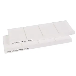 Itho Daalderop filterset HRU-G4 180 x 400 mm normaal filter (2 stuks)
