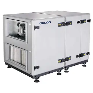 Orcon WTU-11-DA-EC-L WTW unit aansluiting links 6500 m³/h