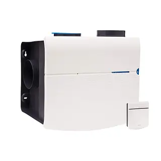 Orcon SmartLine MVS-15RH CO2B woonhuisventilator met vochtsensor en CO2-bedieningssensor