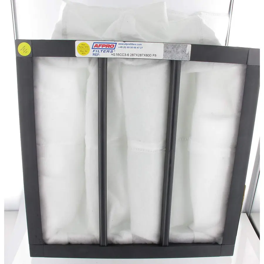 AFPRO zakkenfilter M5 287 x 287 x 635 mm 3 zak