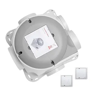 Zehnder ComfoFan Silent Set installatiepakket 425 m³/h met twee CO2-sensoren