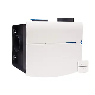 Orcon MVS-15RHBP woonhuisventilator met vochtsensor, RF-bediening en perilexstekker