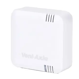 Vent-Axia temperatuur en vochtsensor HUMB, draadloos of bedraad, met batterij