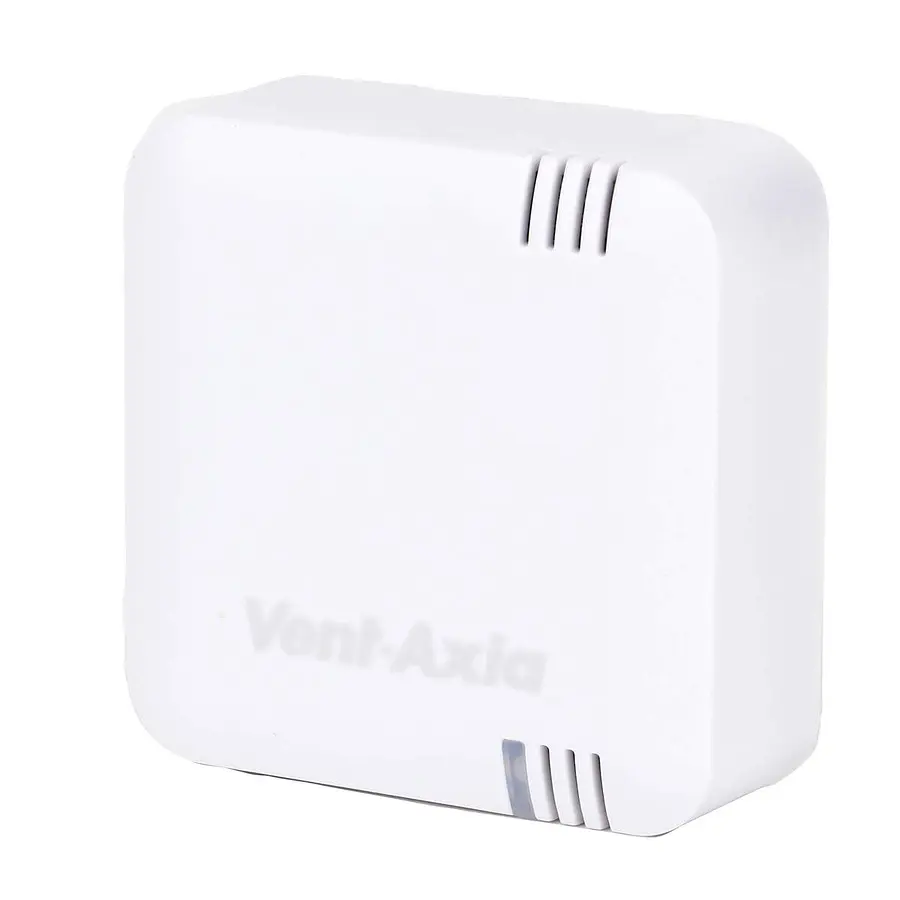 Vent-Axia temperatuur en vochtsensor HUMB, draadloos of bedraad, met batterij