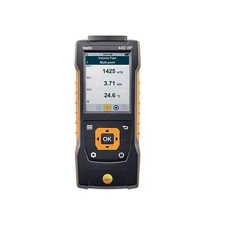 Testo 440 dP klimaatmeetinstrument + drukverschilmeter