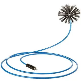 Wohler kanaalborstel l=5m met borstelkop t.b.v. ventilatiekanalen