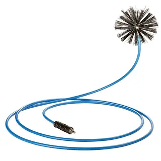 Wohler flexibele as 3 meter incl. veegborstelkop diameter 18 mm