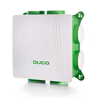 Duco DucoBox Silent Connect woonhuisventilator, RF/Wired, randaarde, met CO2 sensor