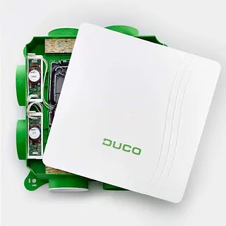 Duco DucoBox Focus woonhuisventilator, RF/Wired, randaarde, met CO2 sensor