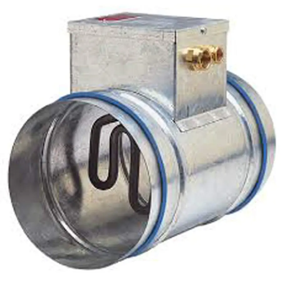 Aldes BCA R Mono kanaalverwarmer Ø355 mm 7,5 kW eenfasig
