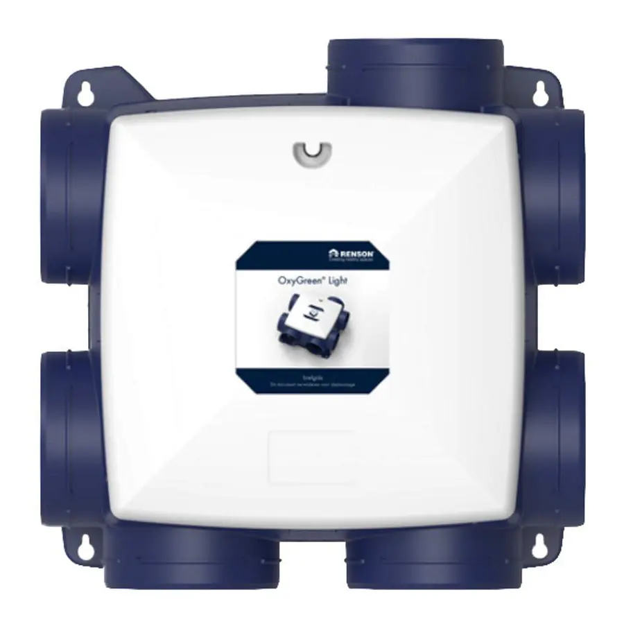 Renson OxyGreen light met interne vochtsensor