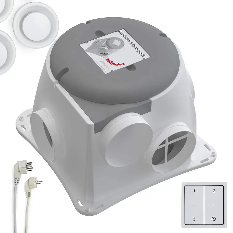 Zehnder ComfoFan Silent Set Installatiepakket 425 m³/h